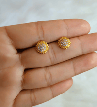 Jasmine-American Diamond Studs