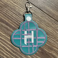 Image 20 of Embroidered Vinyl Keychains
