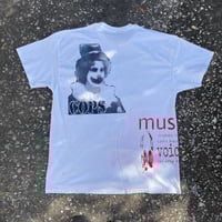 Image 4 of Victim Test Print T shirt XL