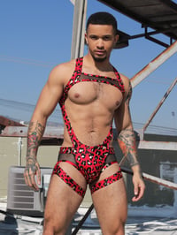 Image 1 of THE RED-LIGHT BRIEFSTRAP SINGLET