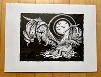 Image 2 of Melvins Poster Original Drawing