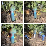 Mushroom Plant Stake 