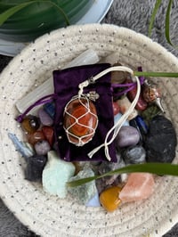 Image 4 of Polychrome Jasper Car Mirror Hanging