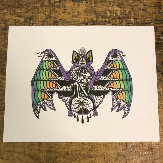 Image of BAT TEST PRINT 