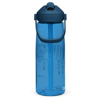 Image 11 of Flip straw water bottle zebra 