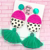 Flirty Text green and pink