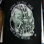 Image of I am the League of Shadows, A3 Bane Print FREE SHIPPING