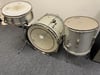 1960’s Ludwig Drum Set Silver Sparkle