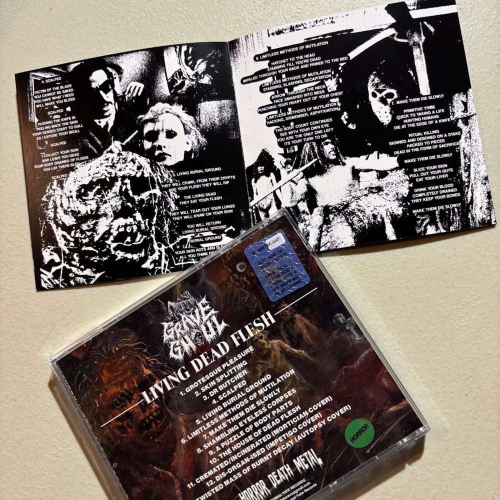 GRAVE GHOUL - "Living Dead Flesh" CD