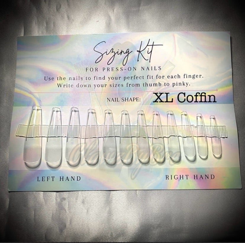 Image of Sizing Kit (Long|XL Coffin)