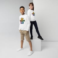 Image 6 of I Can I Am Kingdom Kids Be The Light Youth crewneck sweatshirt