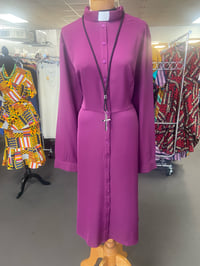 Fushia Clergy Dress