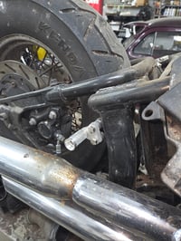 Image 1 of Vstar 1100 Mini Passenger Peg Brackets