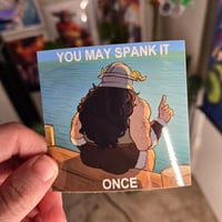 Spank It Sticker