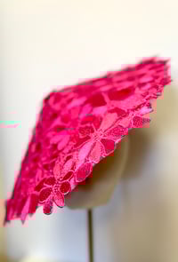 Image 4 of Pink lace covered coolie
