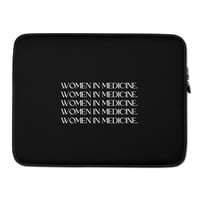 Image 1 of ON THE GO LAPTOP CASE - SHES FANCY FONT