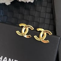 Image 2 of Chanel CC Logo Earrings