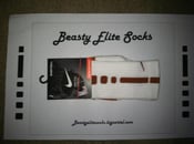 Image of White/Burnt Orange Elite socks