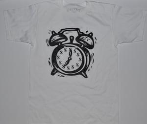 Image of Alarm Clock T-Shirt/White