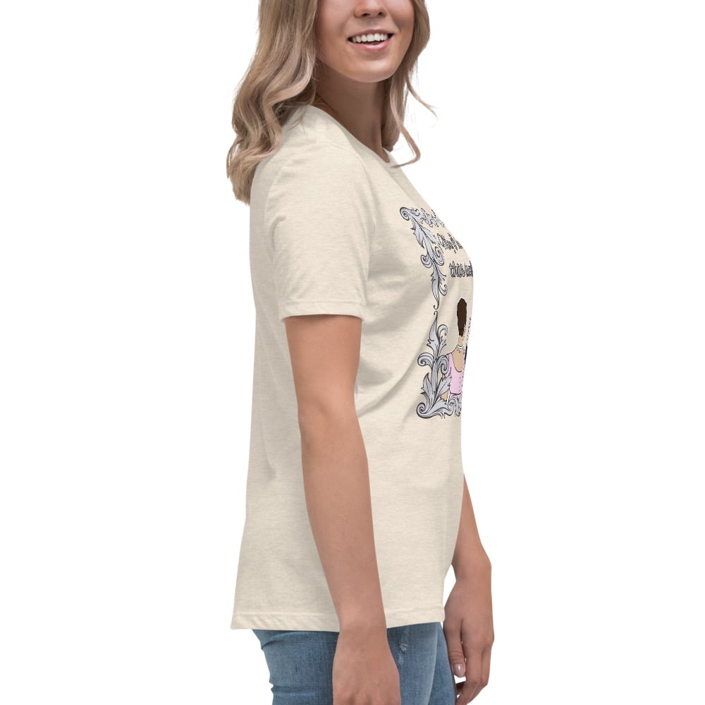 Image of Women's Relaxed T-Shirt dance bridgerton inspired 