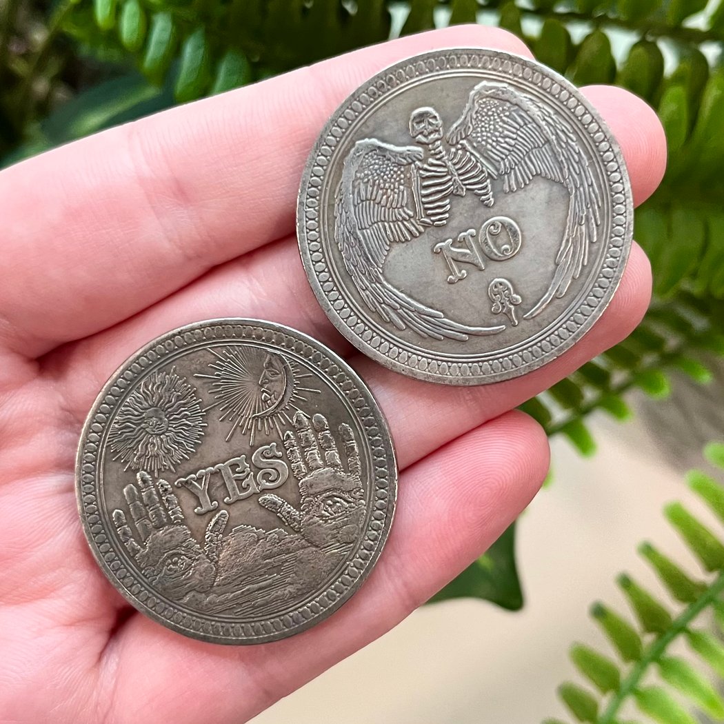 Divination Coin | Over the Moon Magic