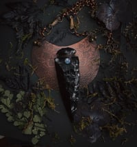 Image 1 of Empress Rising obsidian neck piece - PRE ORDER 