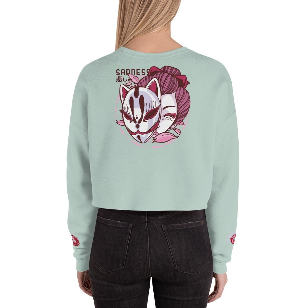 Image of Missfits Unmasked Crop Sweatshirt 