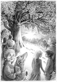 Image 1 of Nyckelträdet (original artwork)