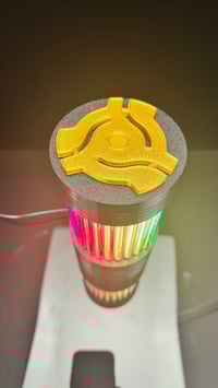 Image 1 of Mood Lamp black and gold 