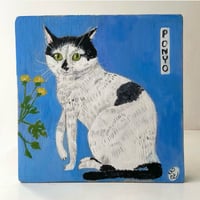 Image 5 of Pet portrait on wood -single pet 