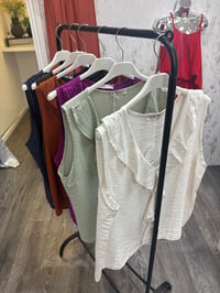 Image 2 of Rachel - Ruffle Trim V-Neck Blouse