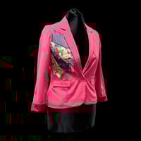 Image 1 of Pretty Pink Blazer With Ties