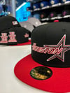 New Era 5950 Black Red