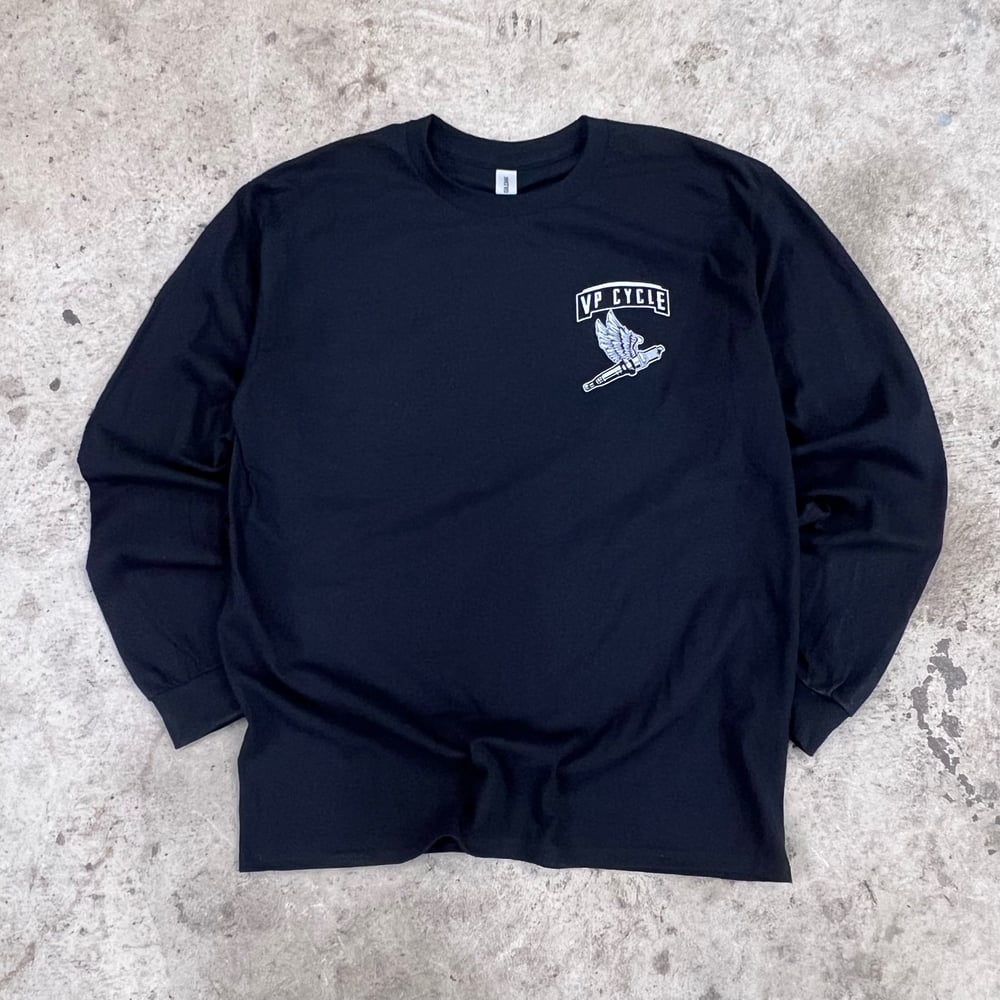 Black VPcycle Long Sleeve Shirt 