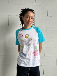 Image 1 of "ENFANCE" BLUE BASEBALL TEE ⚾️