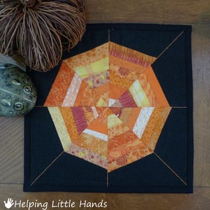 Image of 11x11 Smaller Mini-Spiderweb Quilt