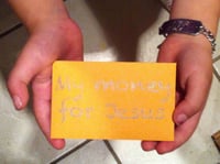 Image 1 of Offering Envelopes for Kids (bundle of 25 envelopes)