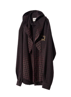 Image of EQUALNEAR - Prisoner LS Shirt (Red)