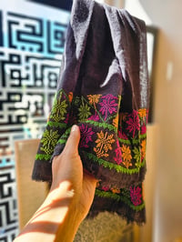 Image 3 of Bethlehem Tatreez Scarf - Made in Palestine