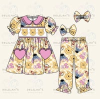 DDD Girls Winnie The Pooh Pyjamas