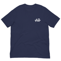 Image 4 of LOWER AZ Az White Unisex t-shirt