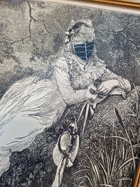 Image 1 of Victorian Faceless Girls - 1800s - 3