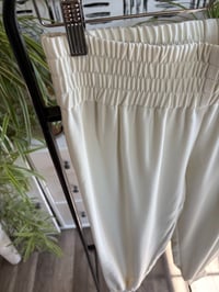 Image 2 of Cream joggers 
