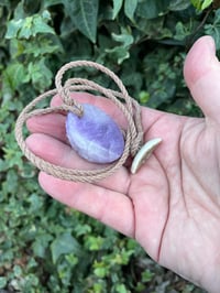 Image 5 of Amethyst Scarab amulet. 