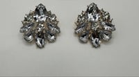 Silver Crystal stud 