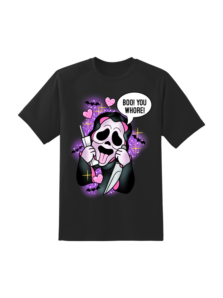 Image of BOO YOU WHORE TEE