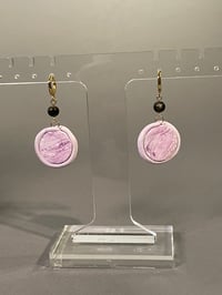 Image 5 of Hexenspiegel Earrings x Gold Sheen Obsidian