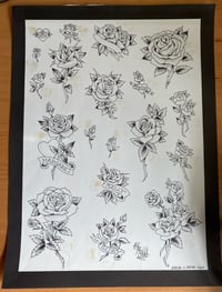 Image 1 of Roses Mike Malone Flash Sheet