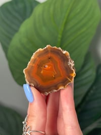 FIRE BALL ORANGE LAGUNA AGATE