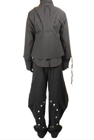 Image of ÆNRMÒUS - Panel Pants (Black)